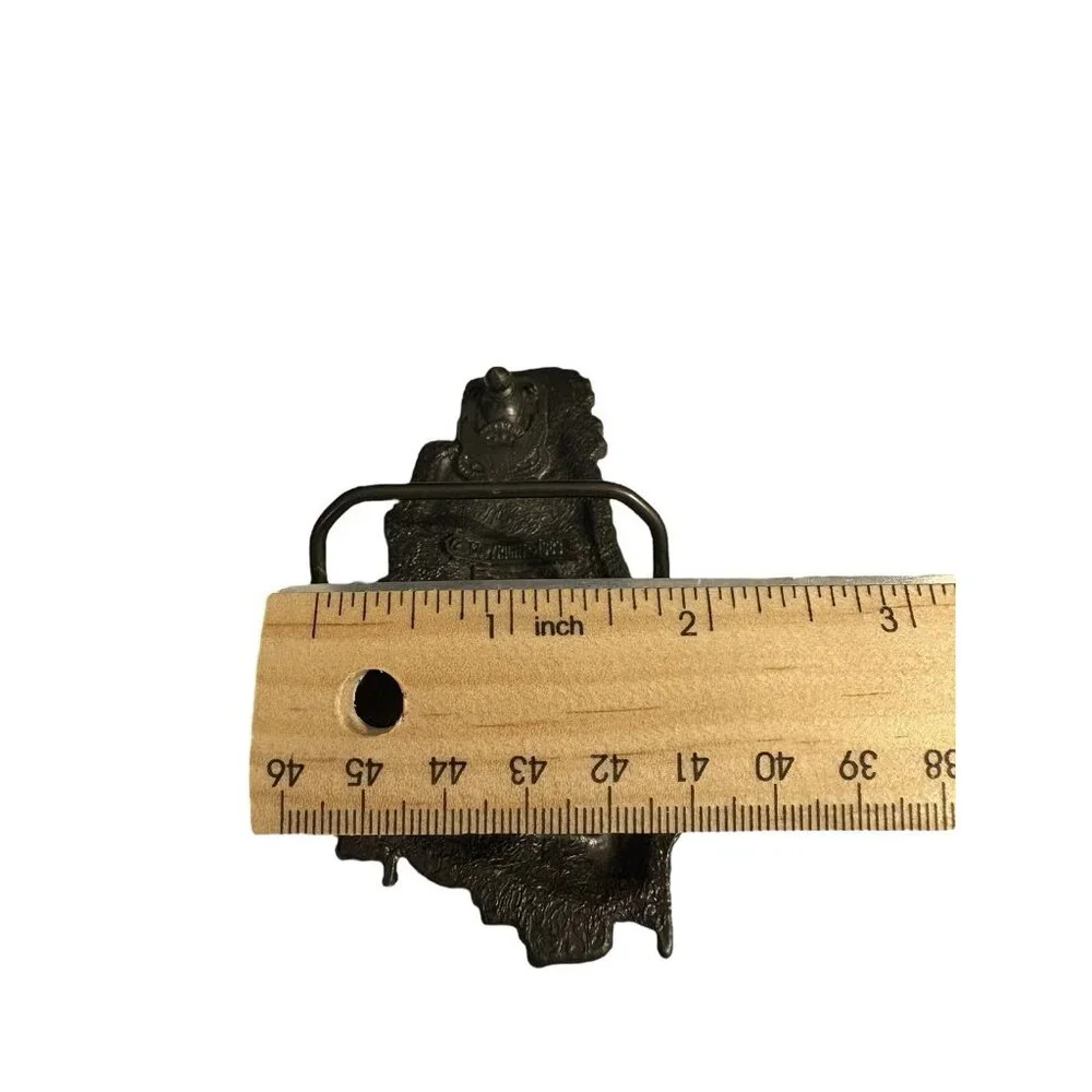 Train Belt Buckle‎ Steam Engine The Great American Buckle Co. USA #1083 1983 VTG